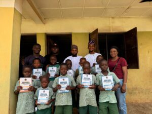 CAC BASIC SCHOOL 1 IBEREKODO BENEFICIARIES 